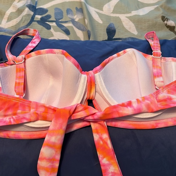 Tie dye bright bikini top - Picture 3 of 5